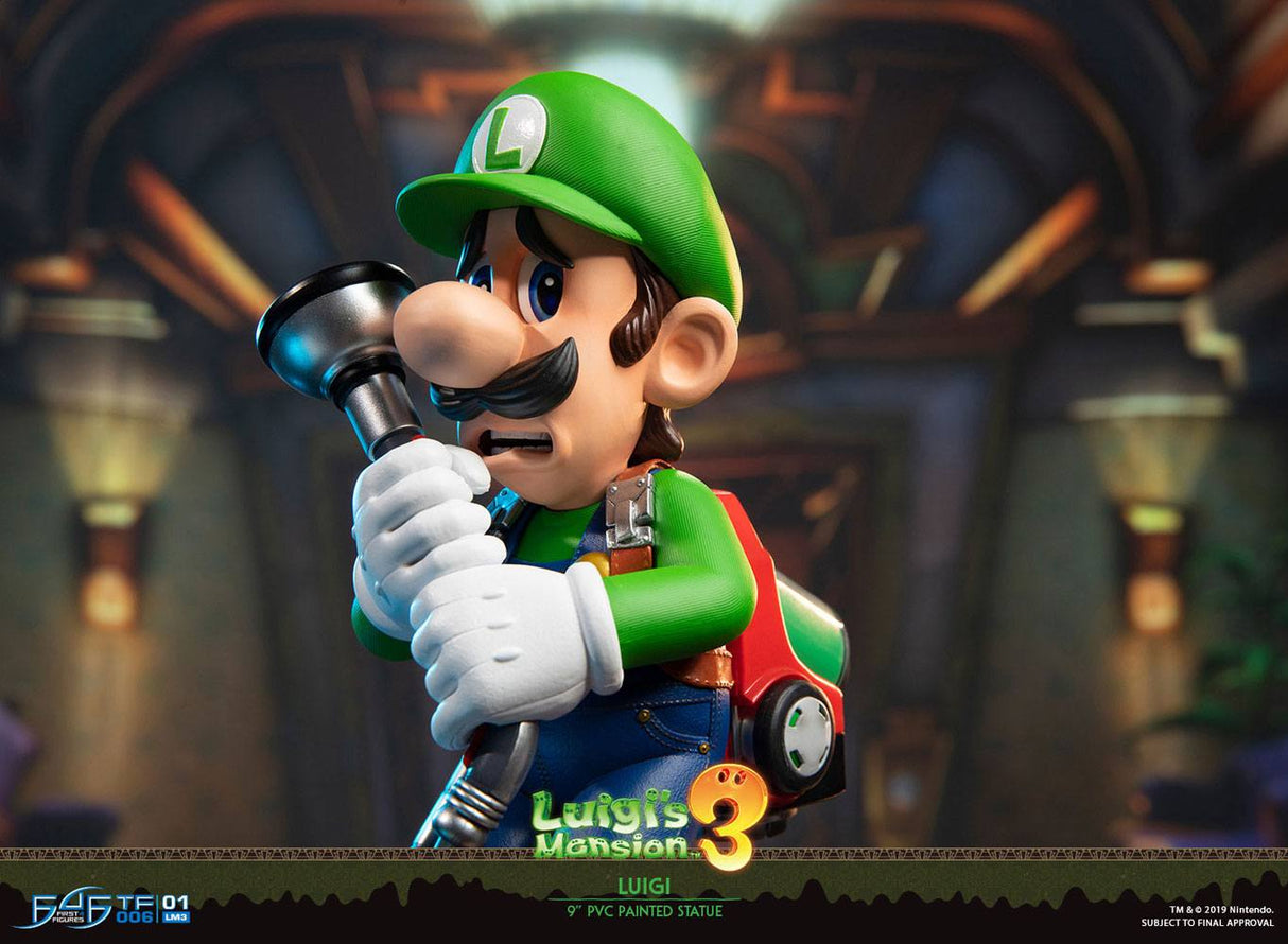 Luigi's Mansion 3 PVC Statue Luigi 23 cm