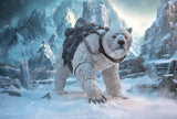 Mythic Legions Horror of Einsamall Actionfigur Isbjorn Polar Bear Mount