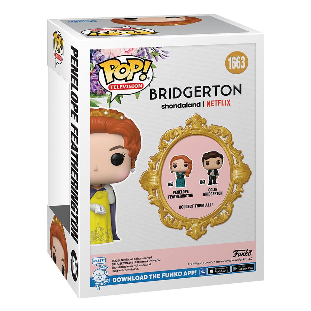 Bridgerton POP! TV Vinyl Figures Penelope with Chase 9 cm Assortment (6)