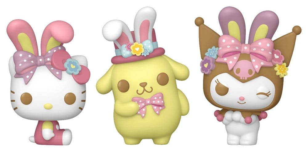 Hello Kitty Pocket POP! Vinyl Figure Easter Egg 3-Pack HK 4 cm