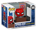 Marvel POP! Premium Vinyl Figure Meme- Spider-Man w/Desk 9 cm