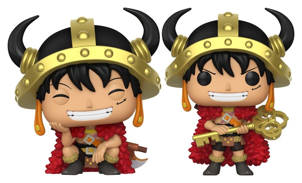 One Piece POP! Animation Vinyl Figures Elbaph Arc Luffy w/Chase 9 cm Assortment (6)