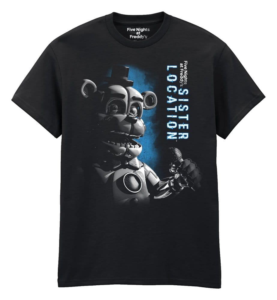 Five Nights at Freddy’s T-Shirt Sister Location Funtime Freddy Black Size XL