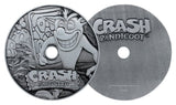 Crash Bandicoot Replica Metal CD-ROM Collectible Limited Edition 11 cm