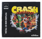 Crash Bandicoot Replica Metal CD-ROM Collectible Limited Edition 11 cm
