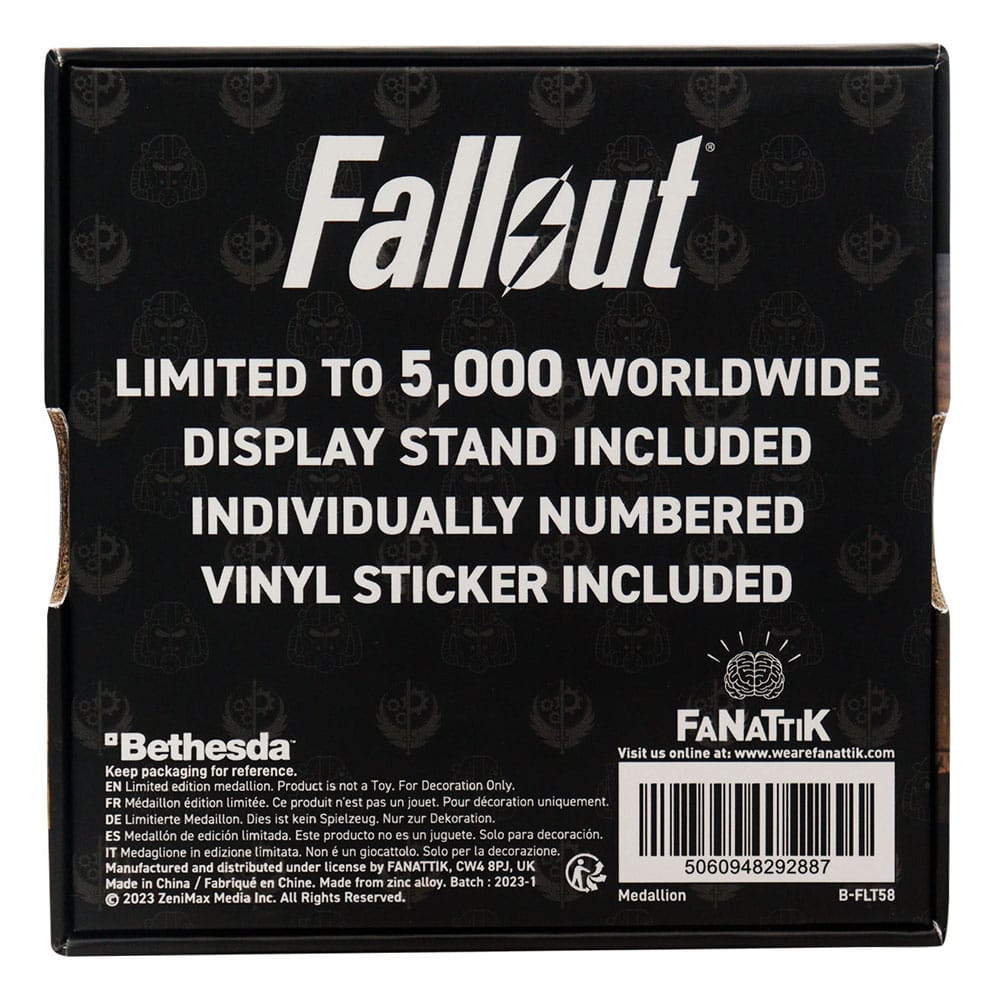 Fallout Medallion Brotherhood of Steel