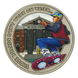 Back To The Future Collectable Coin Hoverboard Limited Edition