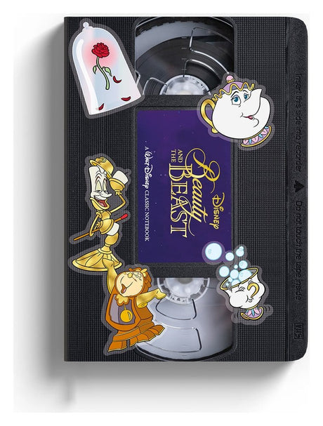 Disney Beauty and the Beast Premium Notebook Set  with Page Marker A5