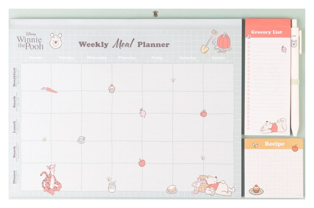Winnie the Pooh 100th Anniversary Magnetic Meal Planner