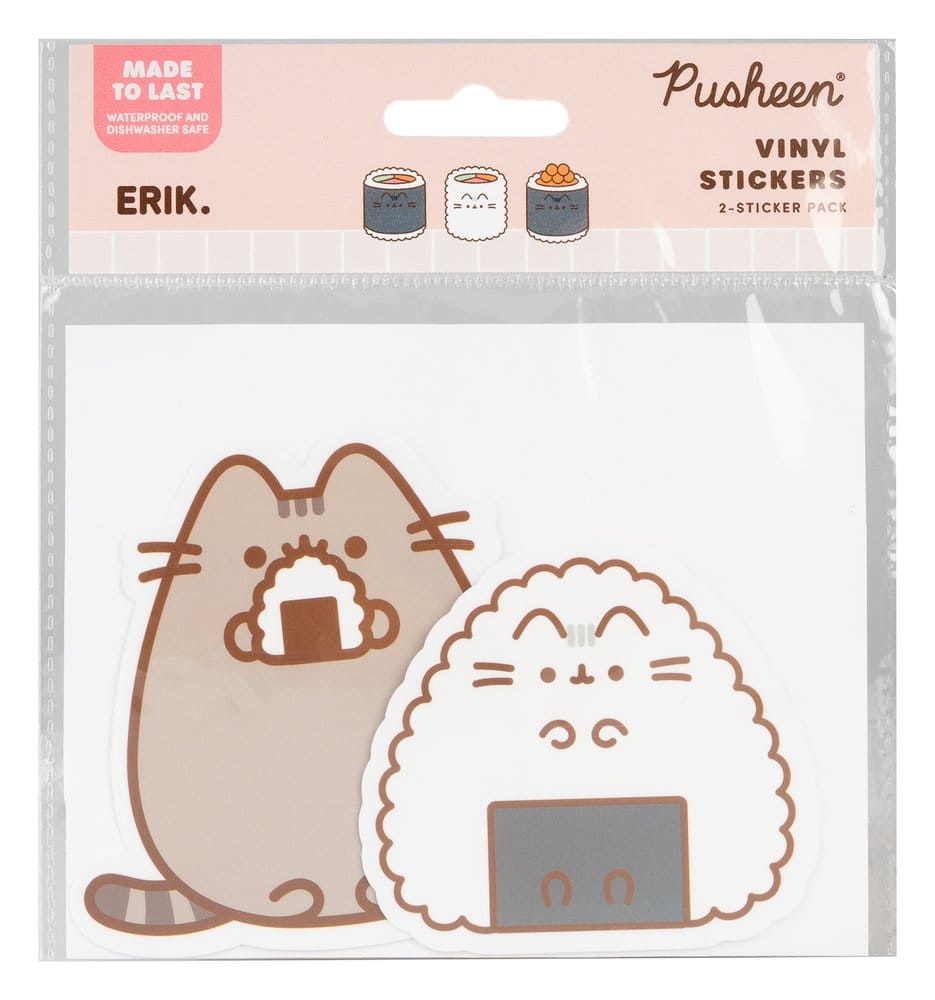 Pusheen Vinyl Stickers Sushi Roll Vol. 3 Set of 2