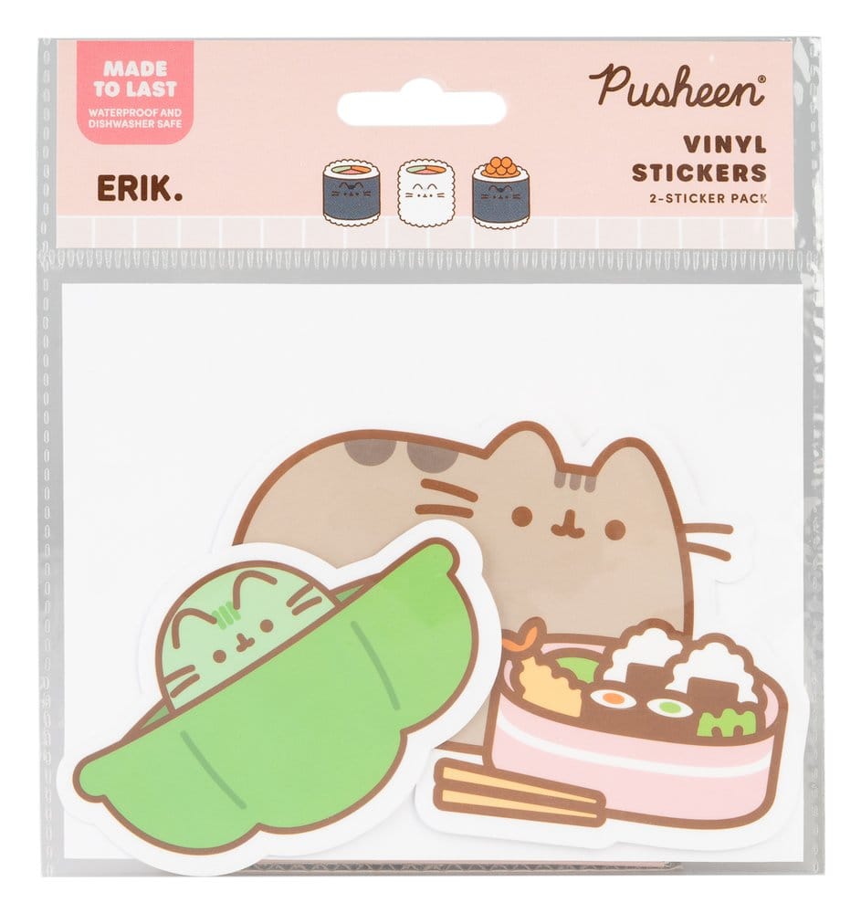 Pusheen Vinyl Stickers Sushi Roll Vol. 4 Set of 2