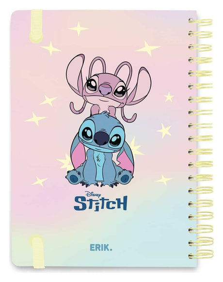 Disney School Diary weekly planner 2026/2027 Stitch and Angel A5