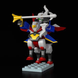 The Brave Fighter of Legend Da-Garn Brickroid Action Figure Pegasus Saber 5 cm
