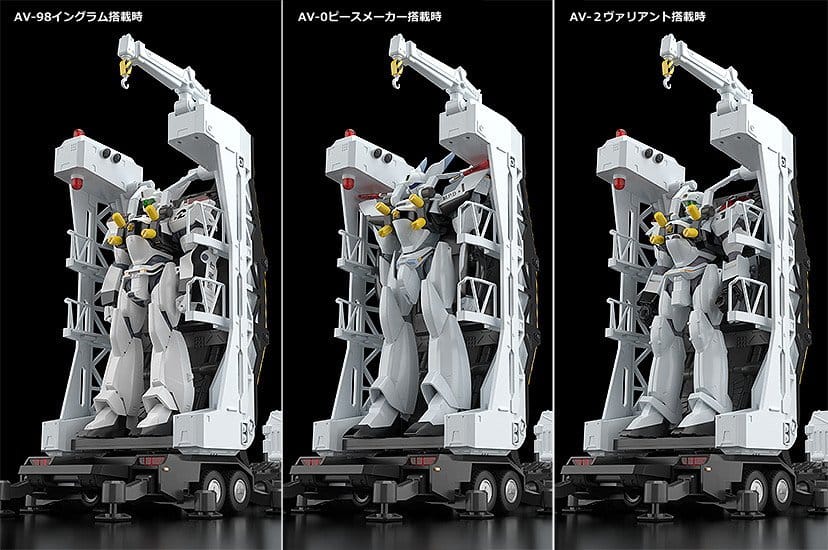 Mobile Police Patlabor Moderoid Plastic Model Kits 1/60 Type 98 Special Command Vehicle & Type 99 Special Labor Carrier (re-run)