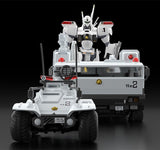Mobile Police Patlabor Moderoid Plastic Model Kits 1/60 Type 98 Special Command Vehicle & Type 99 Special Labor Carrier (re-run)