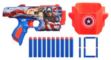 Marvel NERF Dart Blaster Captain America