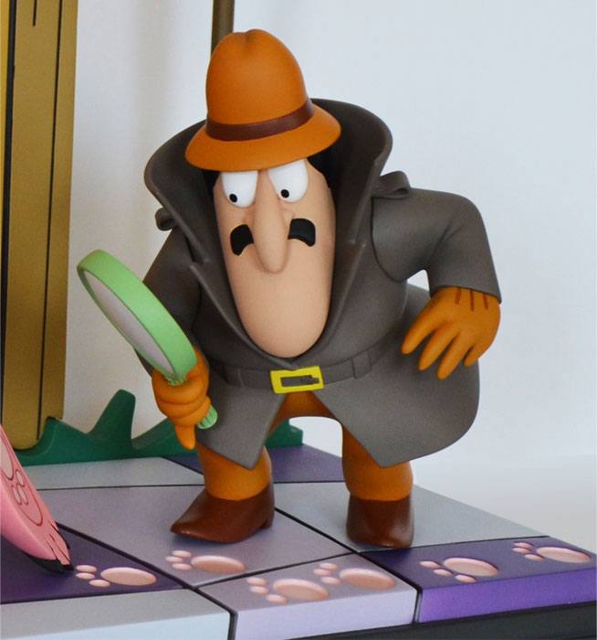 The Pink Panther Statue Pink Panther & The Inspector 41 cm