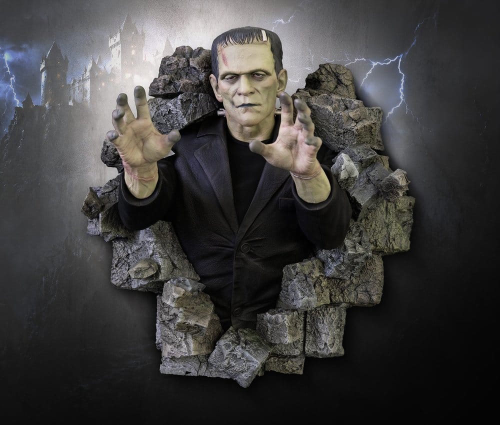 Frankenstein Wall Mount 1/1 Boris Karloff as Frankenstein's Monster 94 x 94 cm