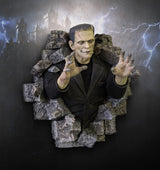 Frankenstein Wall Mount 1/1 Boris Karloff as Frankenstein's Monster 94 x 94 cm