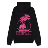 Cyberpunk 2077 Zipper Hoodie Night City Size S