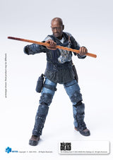 The Walking Dead: The Ones Who Lived Exquisite Mini Action Figure 1/18 Morgan 10 cm