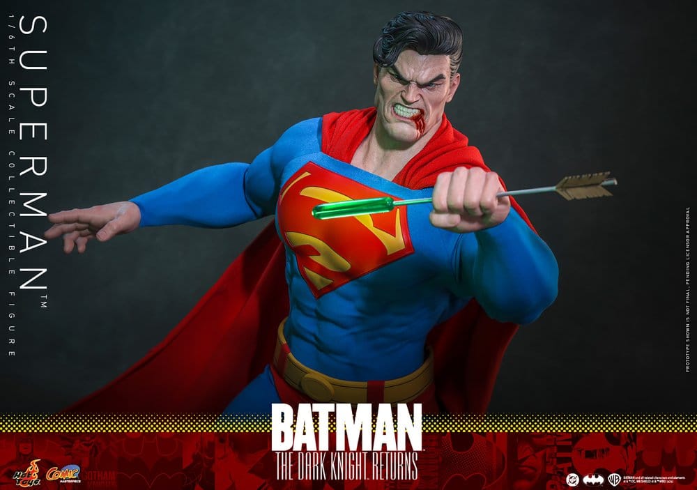 Batman: The Dark Knight Returns Comic Masterpiece Action Figure 1/6 Superman 34 cm