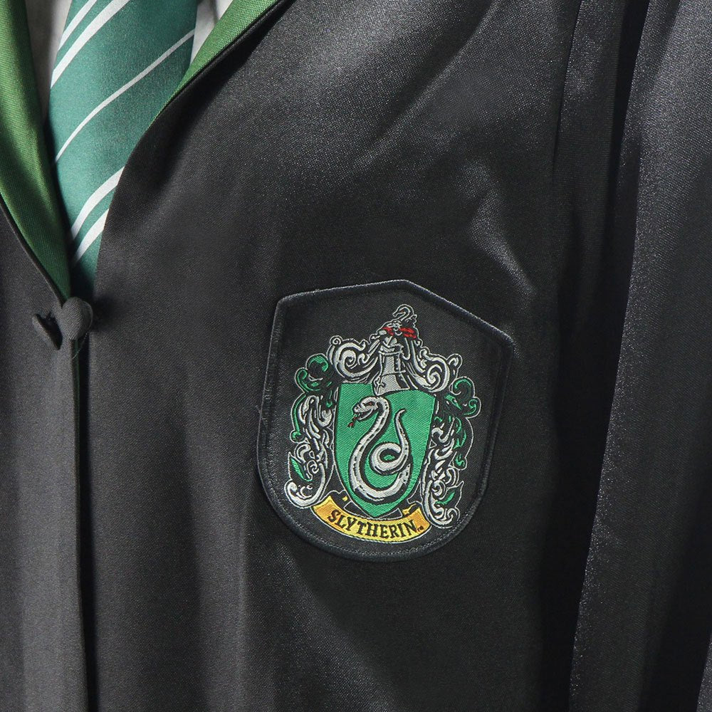 Harry Potter Wizard Robe Cloak Slytherin Size