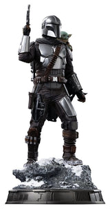 The Mandalorian & Grogu Art Scale Statue 1/10 The Mandalorian and Grogu 25 cm