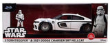 Star Wars Diecast Model 1:24 Stormtrooper Dodge Charger SRT Hellcat