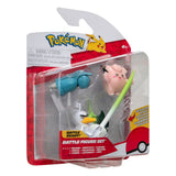 Pokémon Battle Figure Set 3-Pack Clefairy, Beldum, Sirfetch'd 5 cm