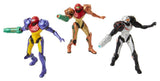 World of Nintendo Metroid Mini Figure 3-Pack Chozo Power Suits 6 cm