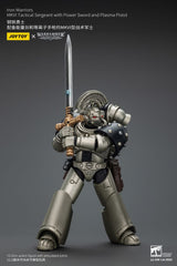 Warhammer The Horus Heresy Action Figure 1/18 lron Warriors MKVI Tactical Sergeant with Power Sword and Plasma Pistol 12 cm