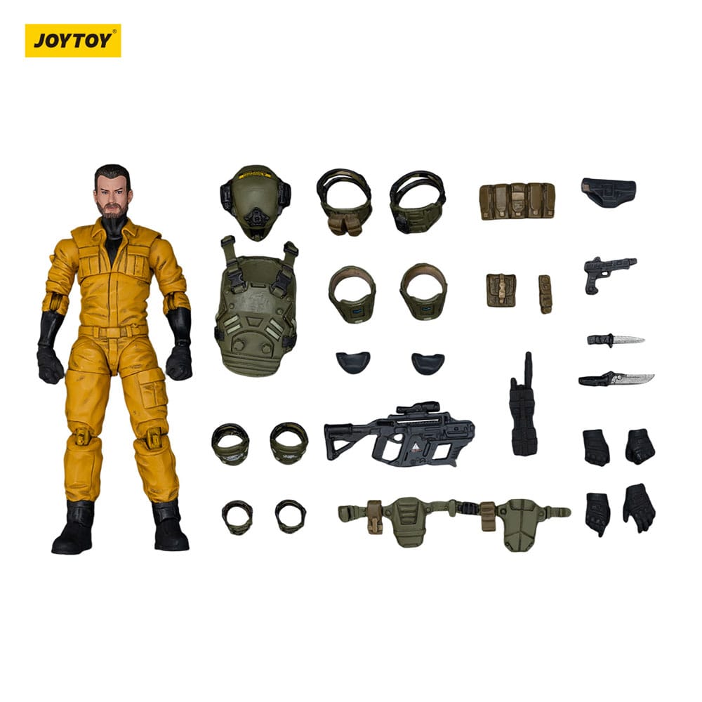 APOC Series Dark Source Action Figur Stellar Scar Assault Team Firesulfur 11 cm
