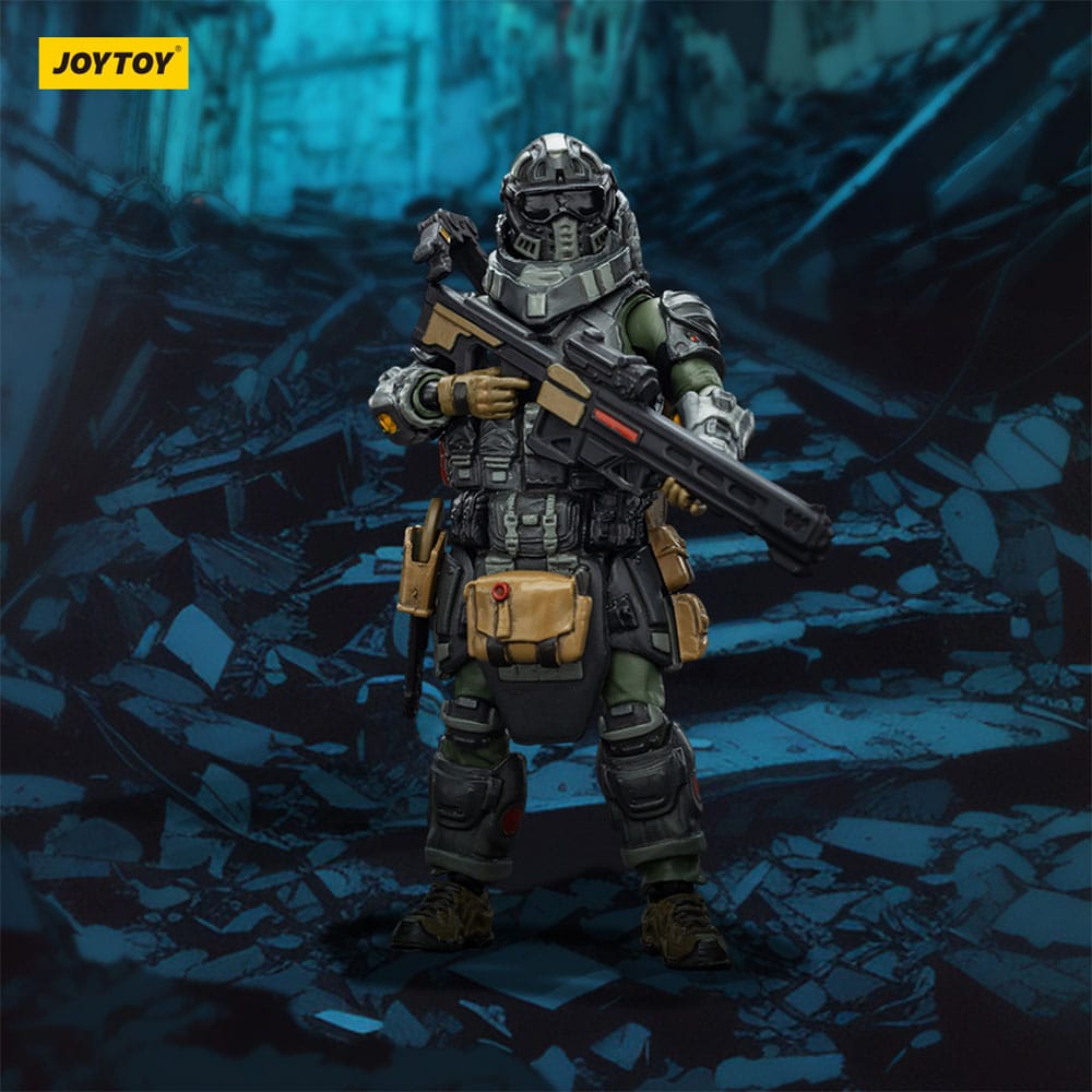 Steel Ride Corps Dark Source Action Figur Assaulter Volok 7 cm