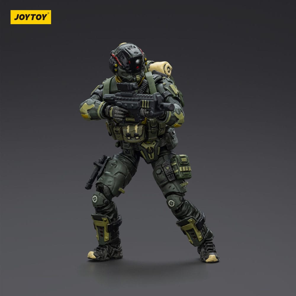 Steel Ride Corps Dark Source Action Figur Assaulter Rhett 7 cm