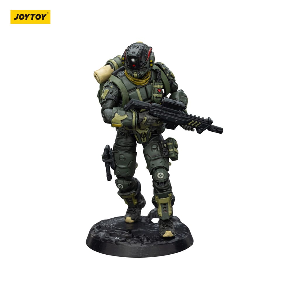 Steel Ride Corps Dark Source Action Figur Assaulter Rhett 7 cm
