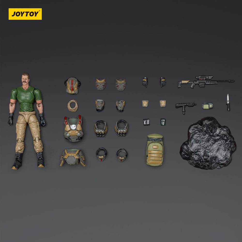 UNSC Dark Source Action Figur Sniper Ivan 7 cm