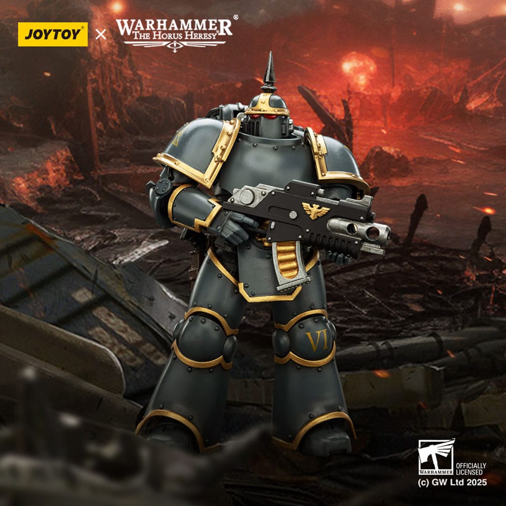 Warhammer The Horus Heresy Action Figure Space Wolves MK lll Tactical Legionary 12 cm