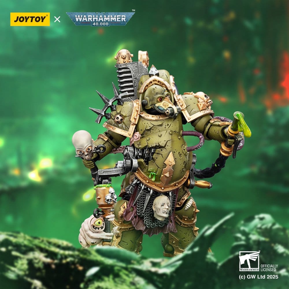 Warhammer 40,000 Action Figure Death Guard Foul Blight spawn with Plague Sprayer 12 cm