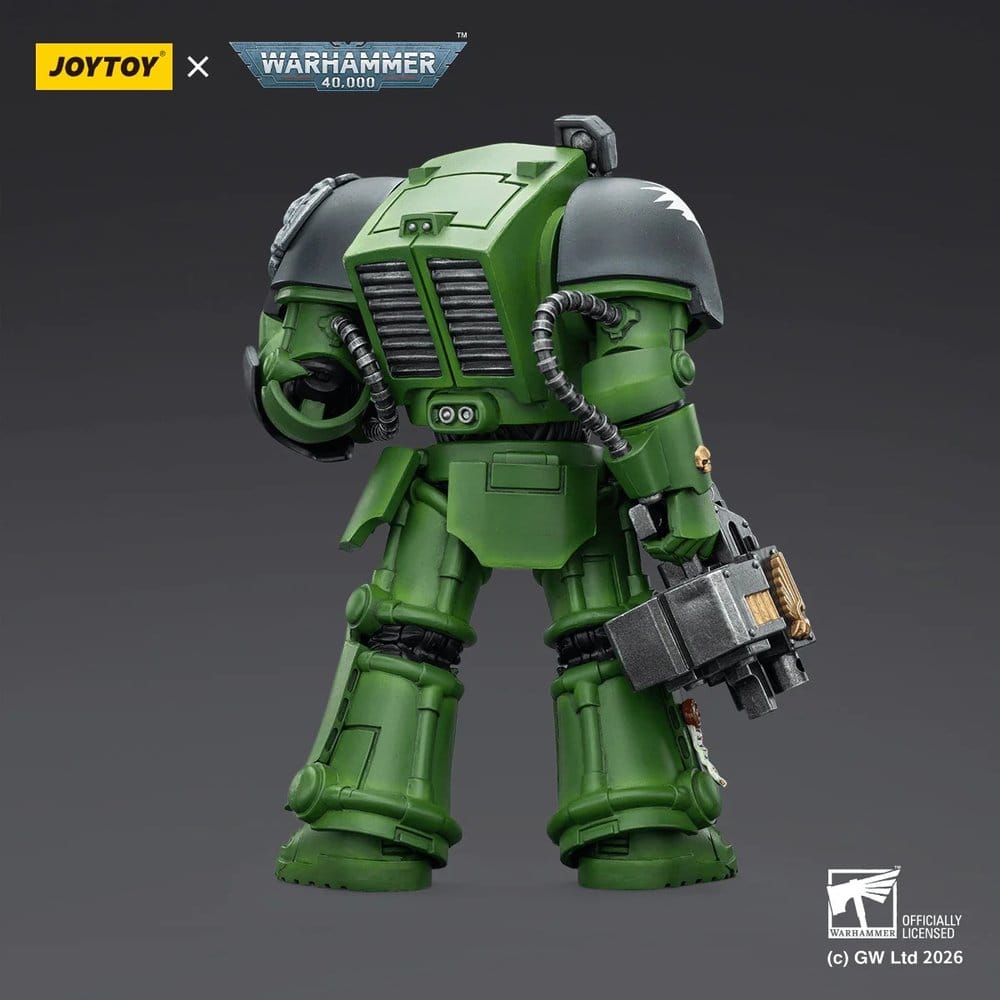 Warhammer 40,000 Action Figure Salamanders Terminator 2 with Power Fist and Storm Bolter 14 cm