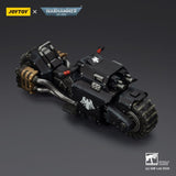 Warhammer 40,000 Raider-pattern Combat Bike Raven Guard with twin-linked bolt rifles 22 cm