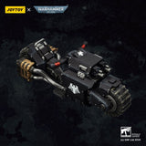 Warhammer 40,000 Raider-pattern Combat Bike Raven Guard with twin-linked bolt rifles 22 cm