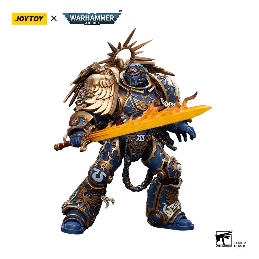 Warhammer 40k Action Figure 1/18 Ultramarines Primarch Roboute Guilliman 12 cm Reproduction