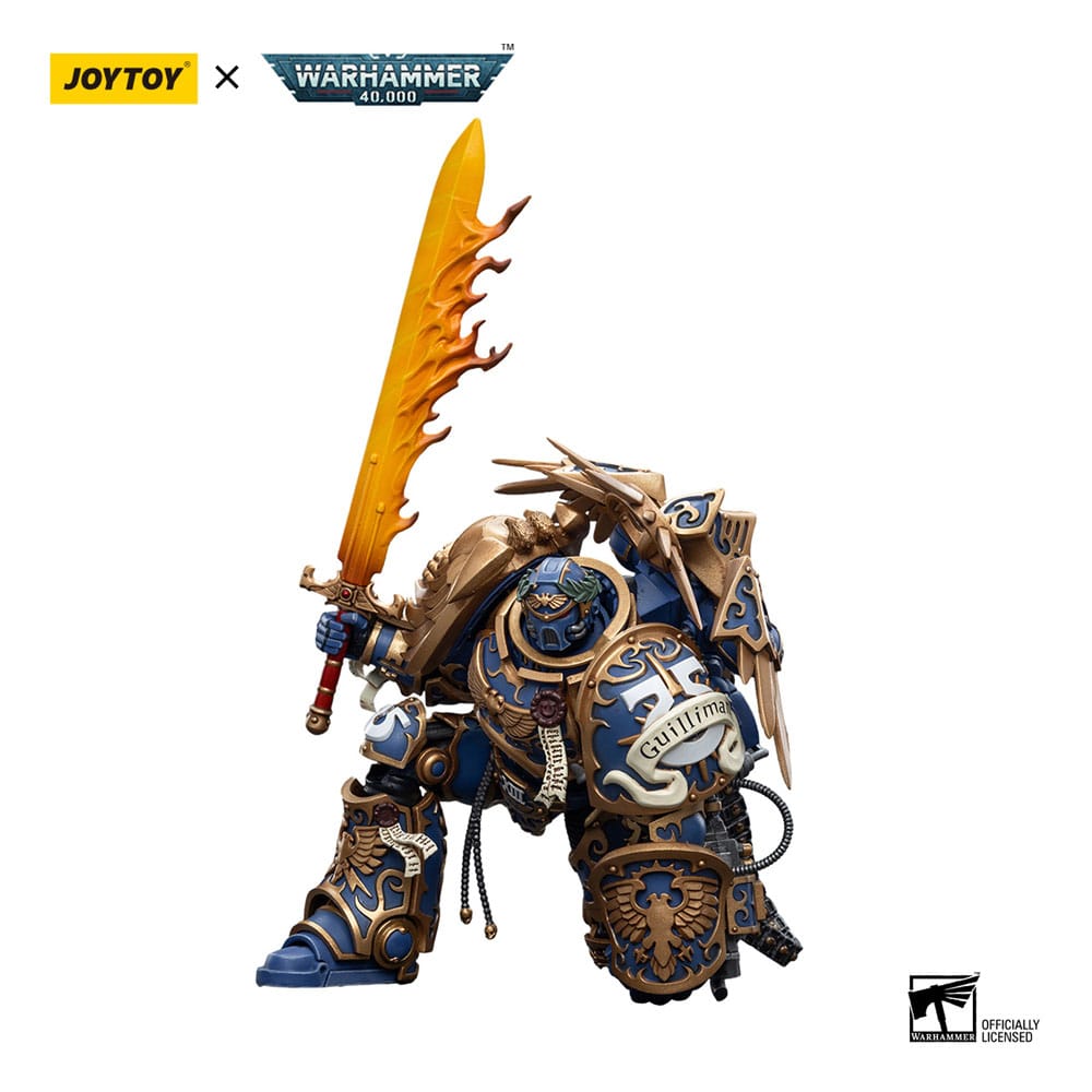 Warhammer 40k Action Figure 1/18 Ultramarines Primarch Roboute Guilliman 12 cm Reproduction