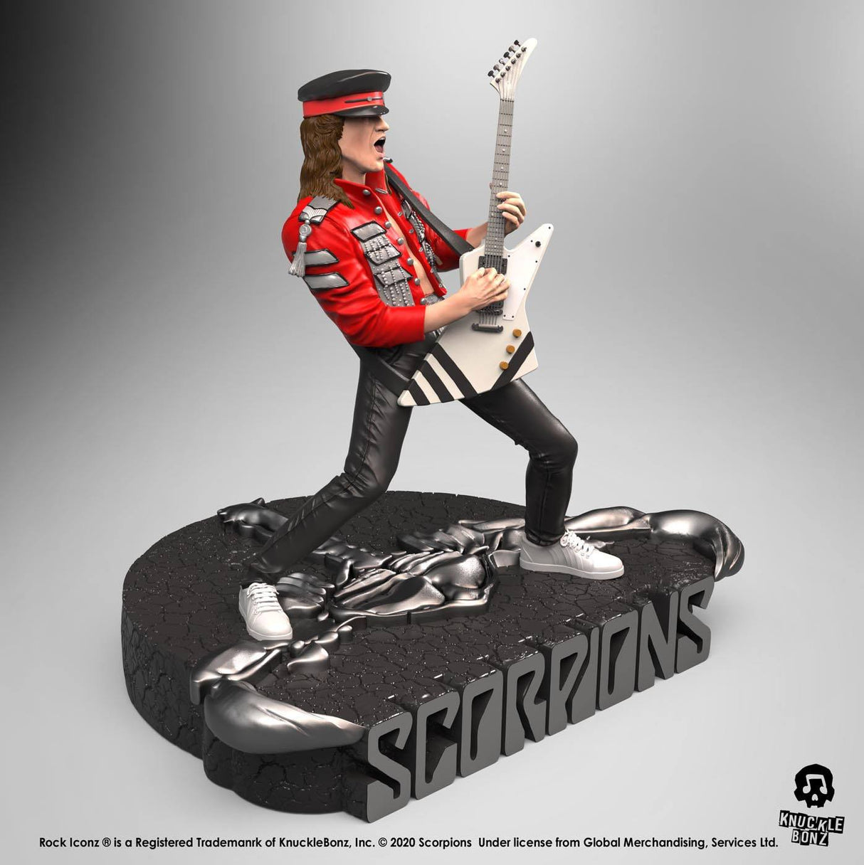 Scorpions Rock Iconz Statue Matthias Jabs Limited Edition 22 cm