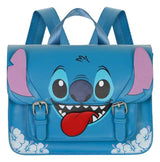 Lilo & Stitch Satchel Shoulder Bag Backpack Tongue Blue