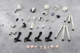 Megalomaria Unlimited Universe Plastic Model Kit Accessory Set Metamorphose Unit Exarmor White Sorceress
