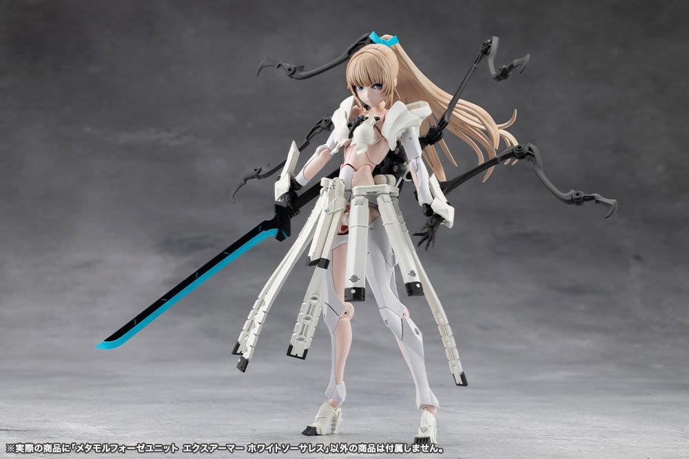 Megalomaria Unlimited Universe Plastic Model Kit Accessory Set Metamorphose Unit Exarmor White Sorceress