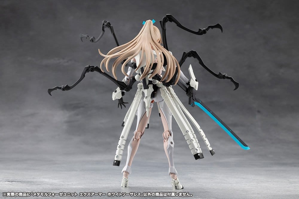Megalomaria Unlimited Universe Plastic Model Kit Accessory Set Metamorphose Unit Exarmor White Sorceress