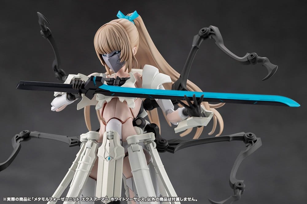 Megalomaria Unlimited Universe Plastic Model Kit Accessory Set Metamorphose Unit Exarmor White Sorceress